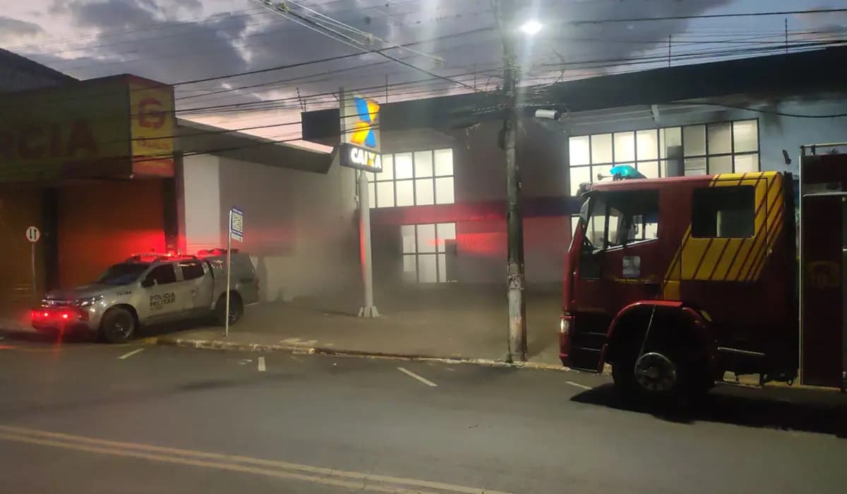 Tentativa de Furto a Caixas Eletrônicos em Cornélio Procópio