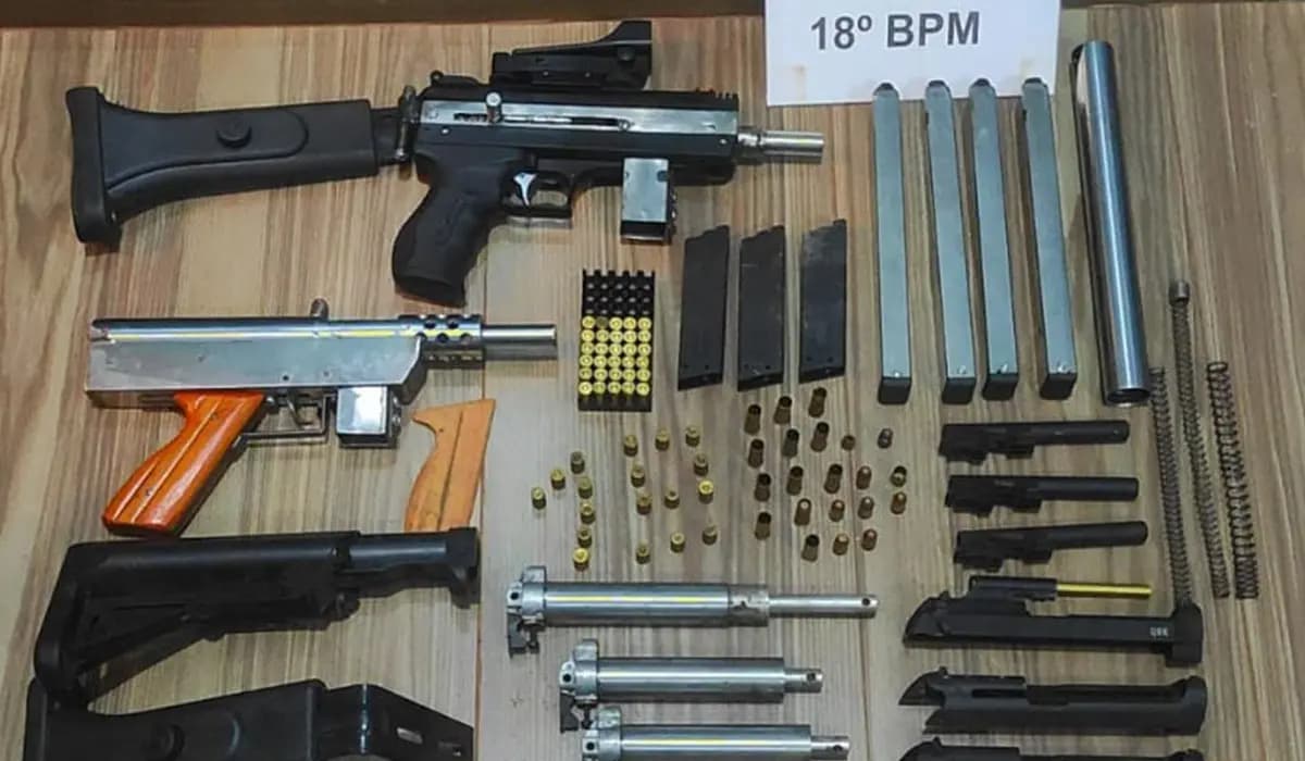 Operação Policial em São Sebastião da Amoreira Desmantela Oficina de Fabricação de Armas Artesanais