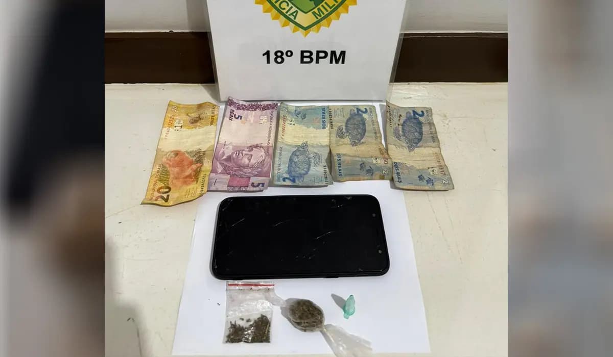 Polícia apreende drogas e prende dois jovens em Assaí