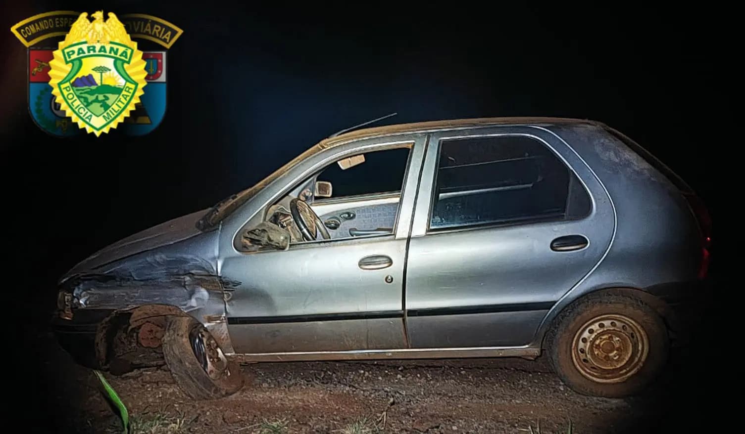 Abalroamento Lateral na PR-443 em Rancho Alegre: Dois Feridos