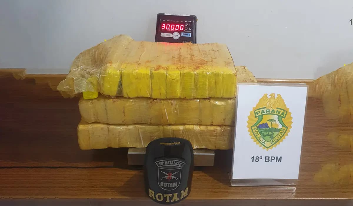Acompanhamento Policial em Cornélio Procópio Resulta em Prisão por Tráfico de Drogas