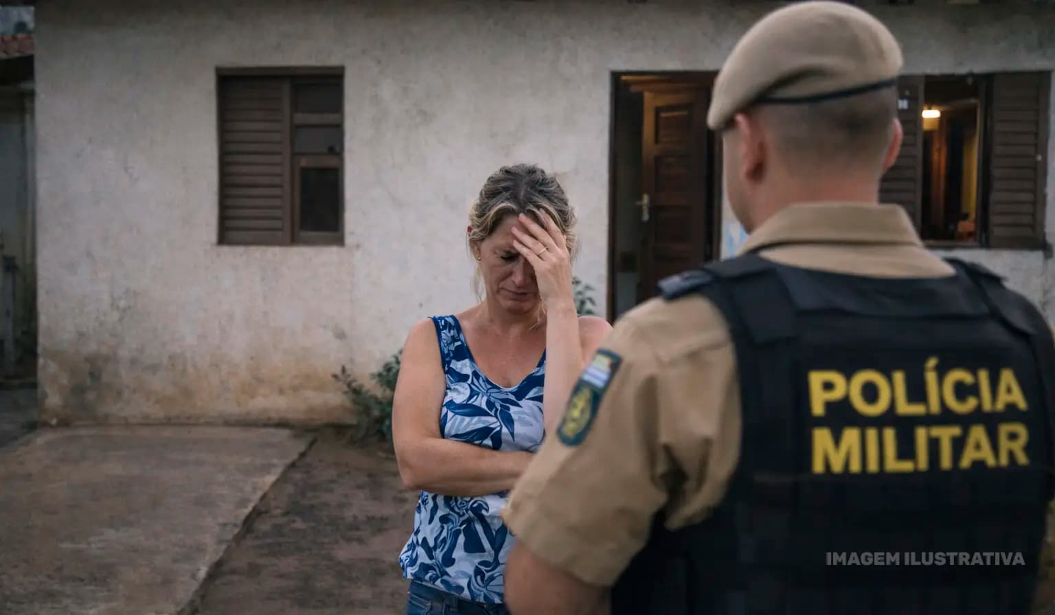 Jovem invade casa da própria mãe, ameaça e foge com celular em Sertaneja