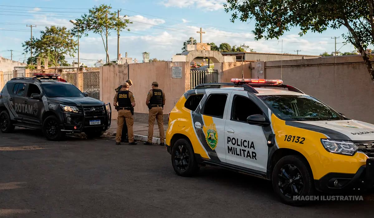 Adolescentes são apreendidos por tráfico de drogas no cemitério municipal em Cornélio Procópio