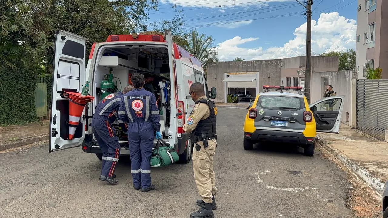 Homem é encontrado desacordado em quintal e mobiliza PM e Samu em Cornélio Procópio