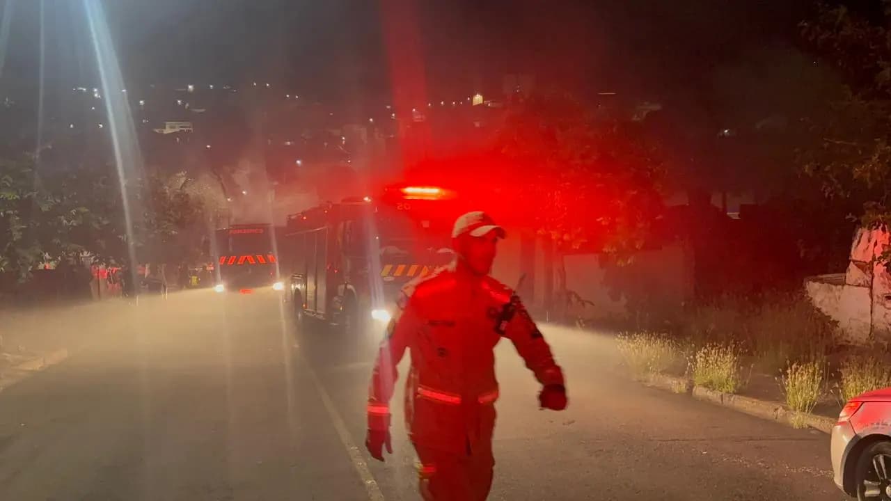 Homem é preso após atear fogo na própria residência e provocar incêndio em Cornélio Procópio