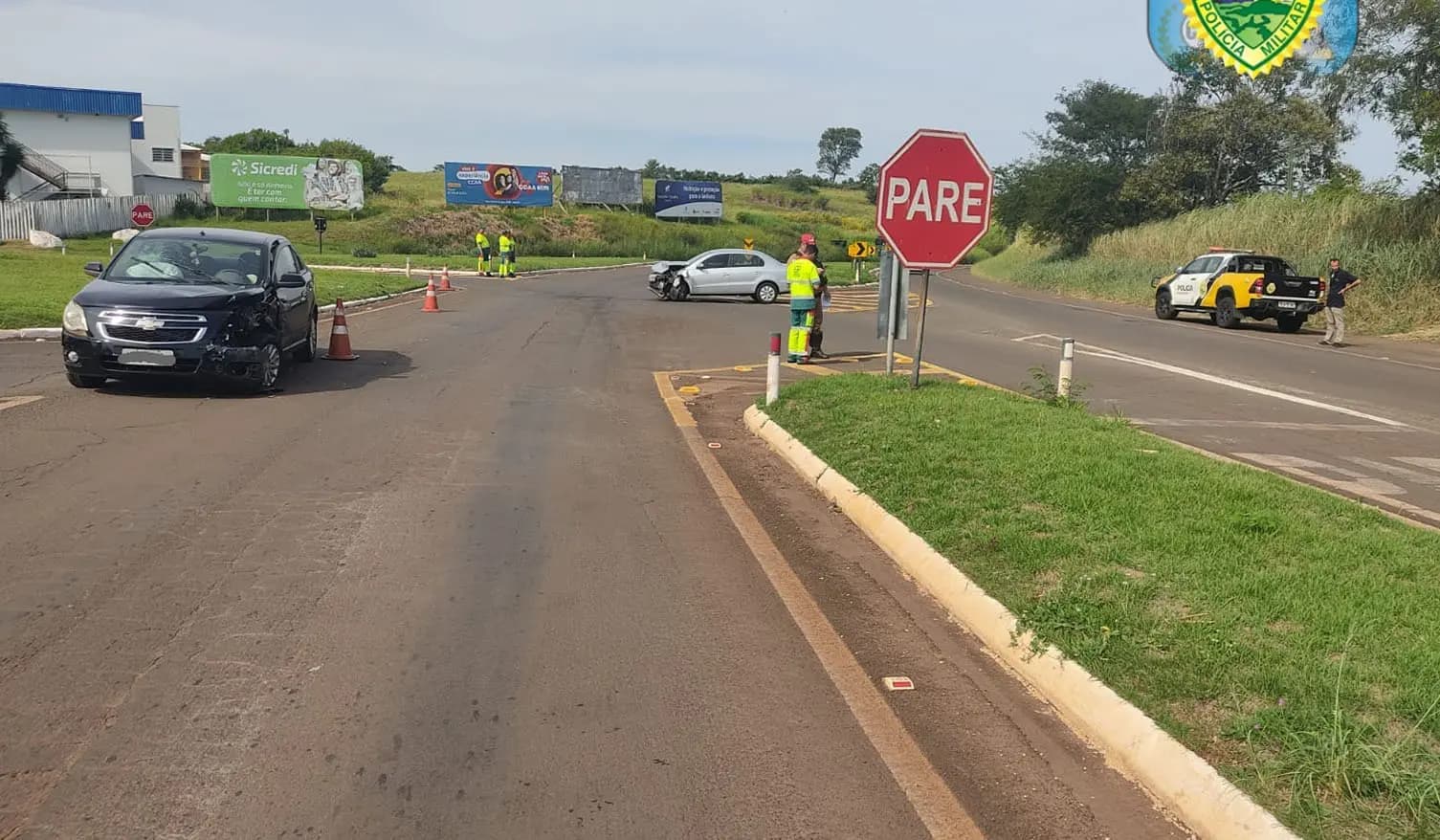 Acidente no Trevo de Assaí deixa feridos 