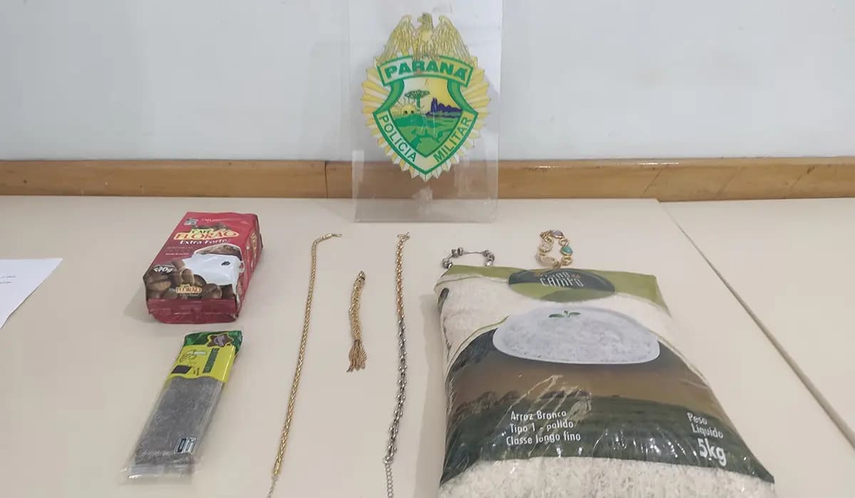 Homem é Preso em Cornélio Procópio Após Furto de Joias em Residência