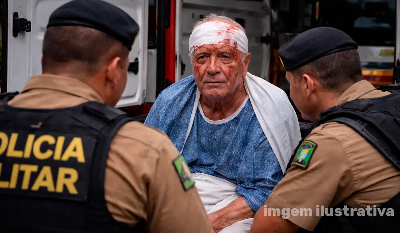 Congonhinhas: Idoso é brutalmente agredido durante tentativa de roubo e dois suspeitos são presos
