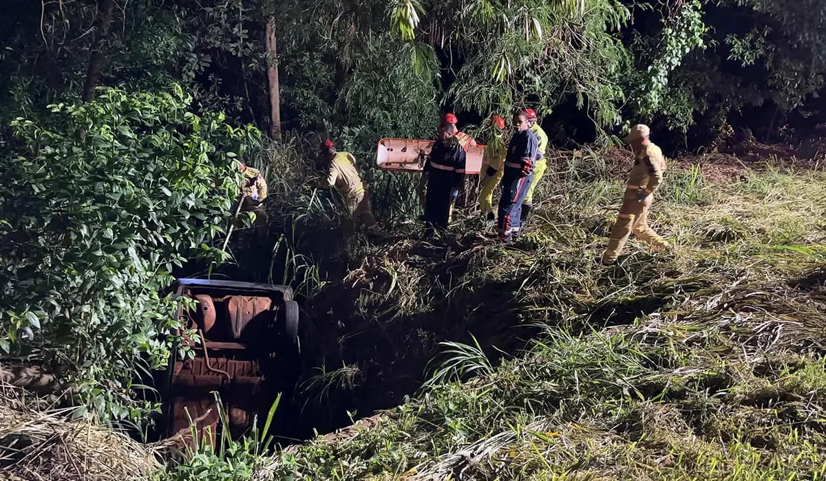 Mulher de 44 anos perde a v1d4 em capotamento na BR 369