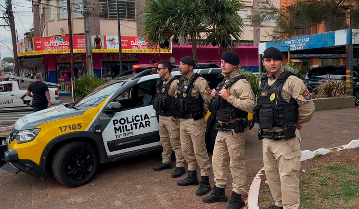 Policiais militares salvam mulher engasgada em Cornélio Procópio