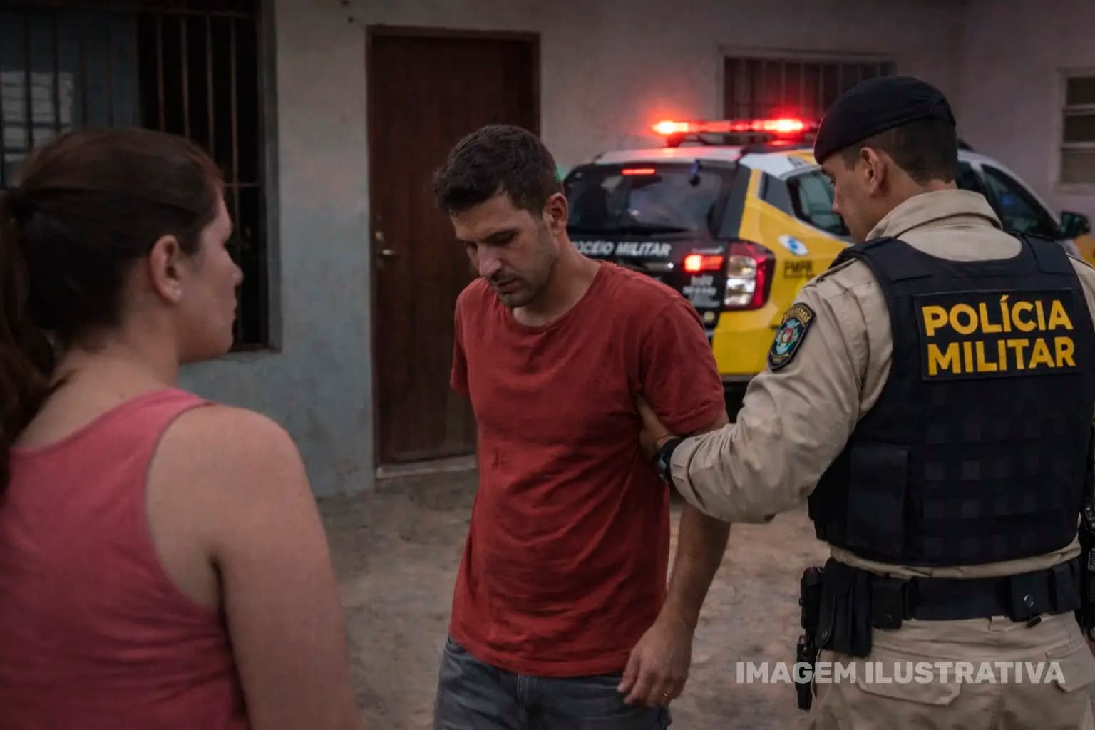 Violência doméstica e desobediência resultam em prisão em Cornélio Procópio