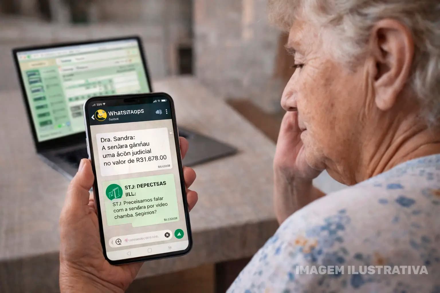 Golpe virtual causa prejuízo financeiro a idosa em Cornélio Procópio