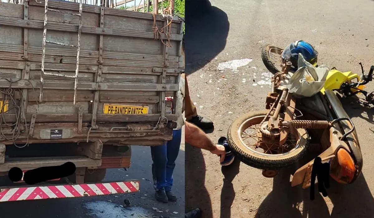 Moradora da Zona Rural de Bandeirantes Sofre Grave Acidente com Caminhonete F4000
