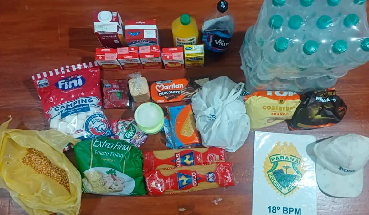 Homem é preso após furtar mantimentos de projeto social em Bandeirantes