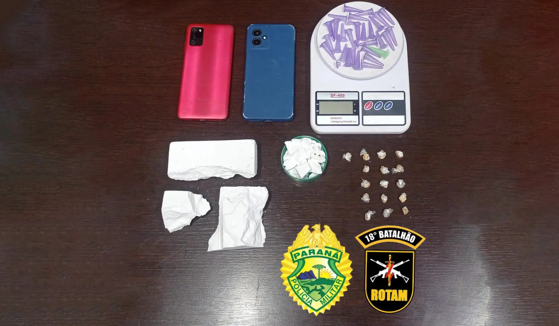 Operação Policial Descobre Pontos de Tráfico em Andirá