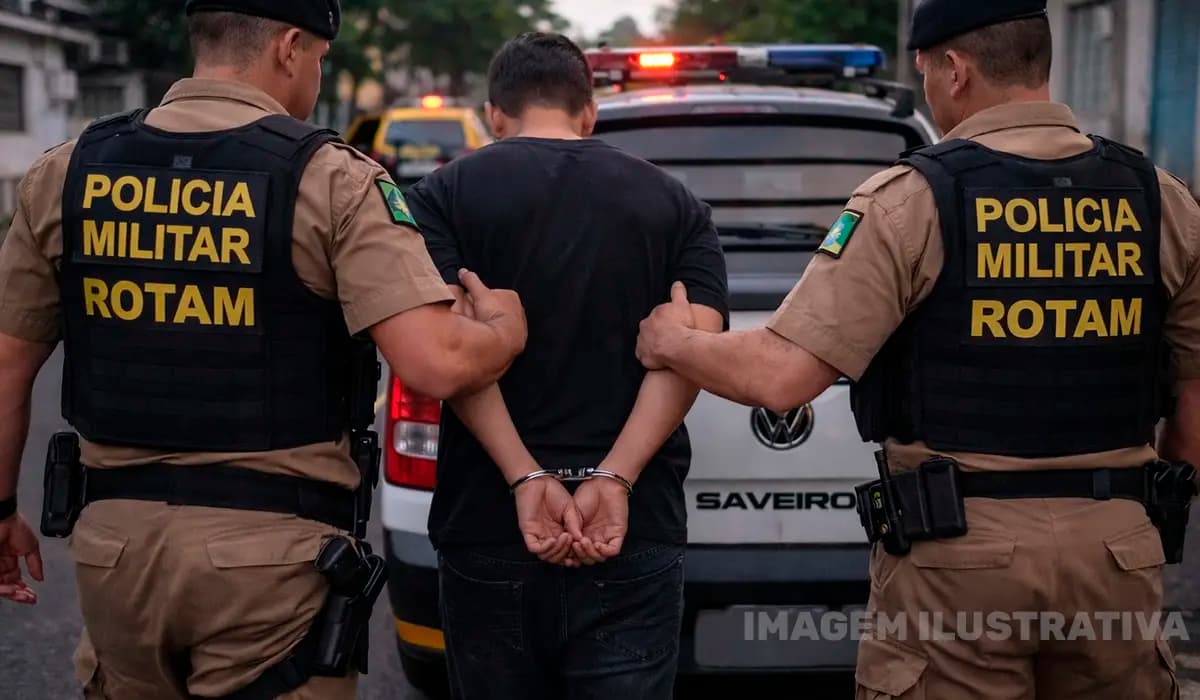 Condutor é detido após desobediência e resistência durante abordagem da ROTAM em Cornélio Procópio
