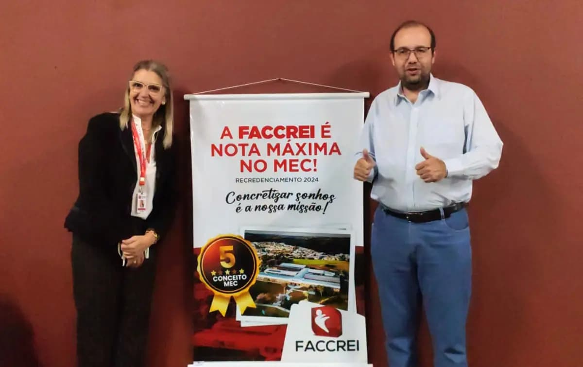 FACCREI conquista nota máxima em avaliação do MEC