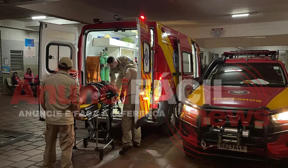Adolescente de 17 anos é vítima de bala perdida na área central de Cornélio Procópio