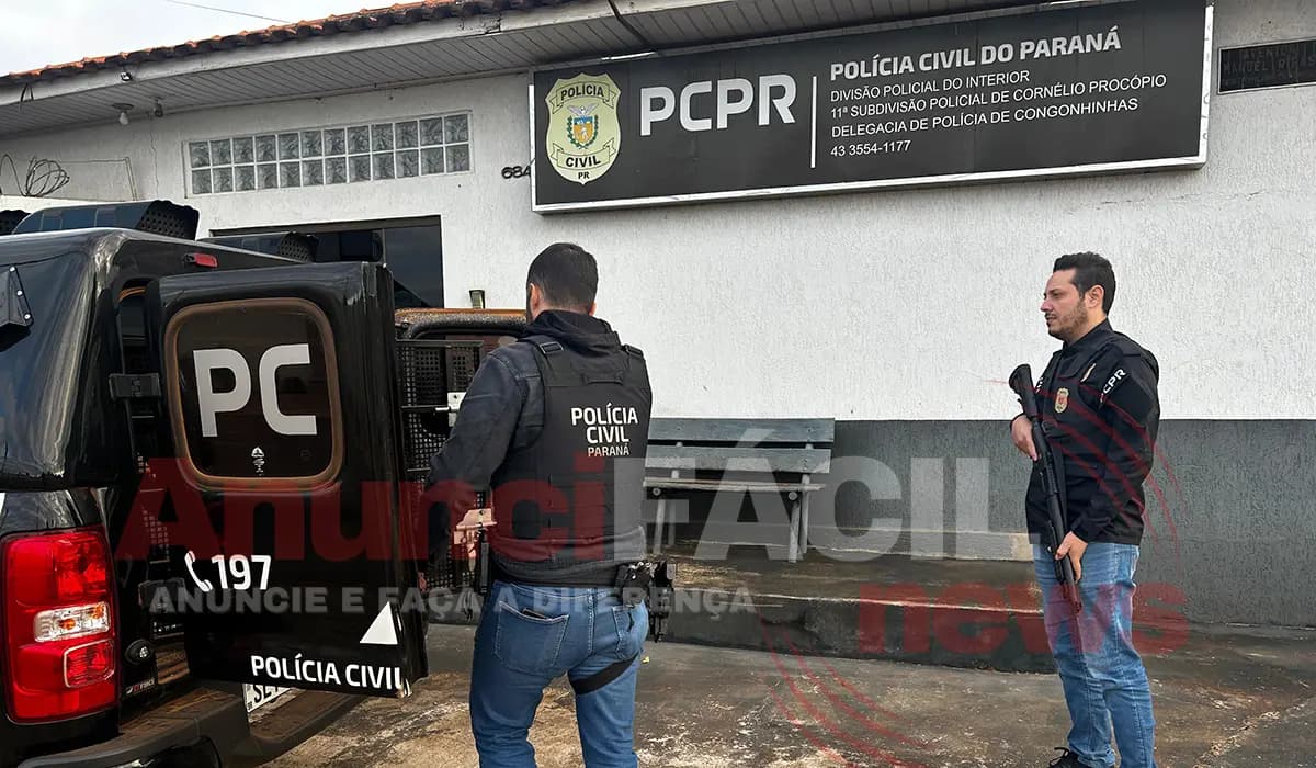 Homem é preso em Congonhinhas por condenação por associação ao tráfico