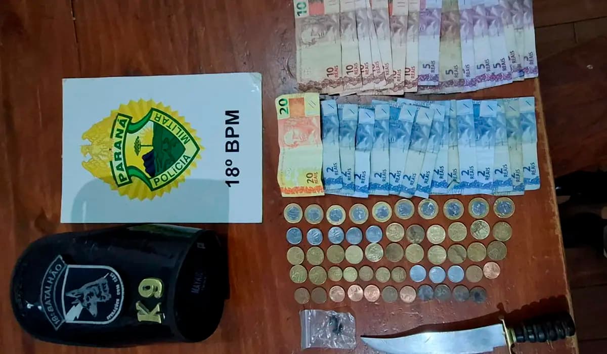 Homem é detido por tráfico de drogas em Bandeirantes