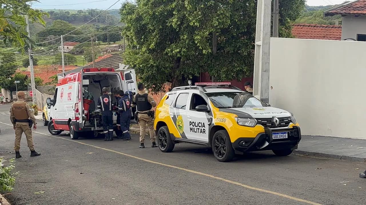 Homem em surto psicótico mobiliza Polícia Militar e Samu após ameaça no Conjunto Florence Rebolho