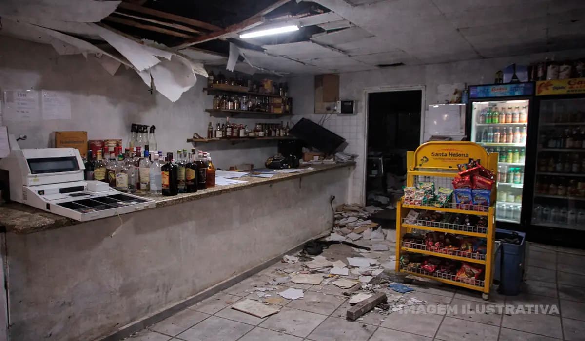 Estabelecimento comercial é furtado durante a madrugada em Cornélio Procópio