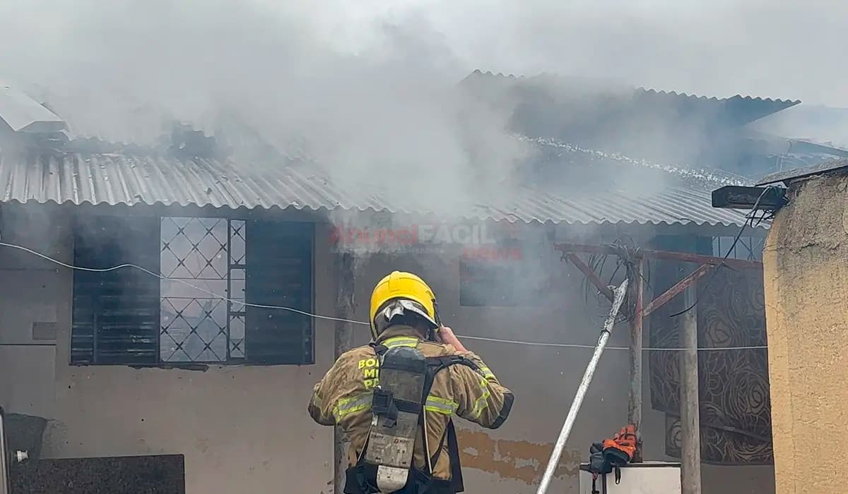 PM busca veículo que pode ter relação com incêndio em residência no Jardim Pérola