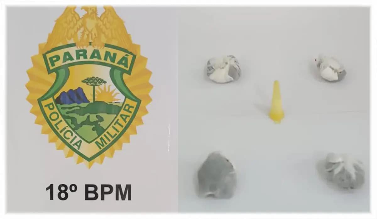 PM prende suspeito por tráfico de drogas em Assaí
