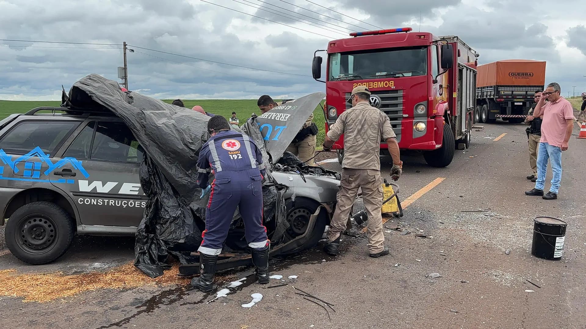 Grave Acidente tira a vida de Procopense na PR-160