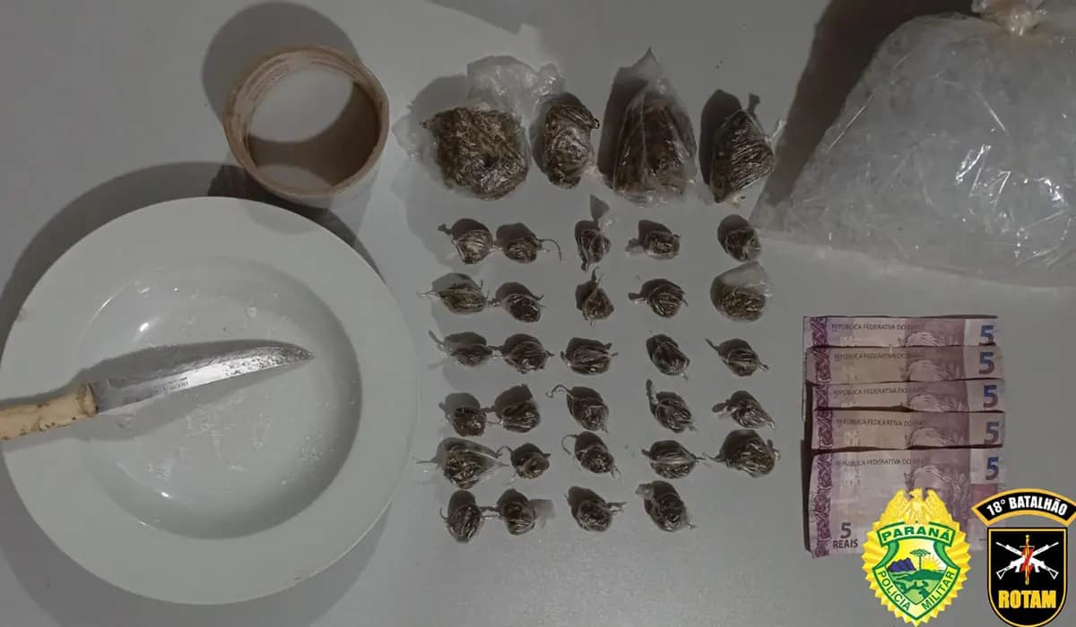 Grande Apreensão de Drogas em Bandeirantes Após Ação Policial