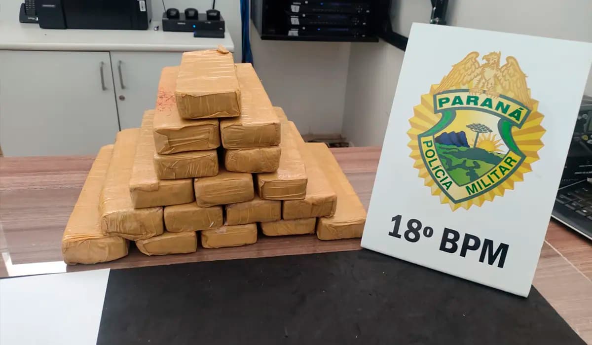 ACOMPANHAMENTO TERMINA EM COLISÃO E APREENSÃO DE 10 KG DE MACONHA EM ASSAÍ