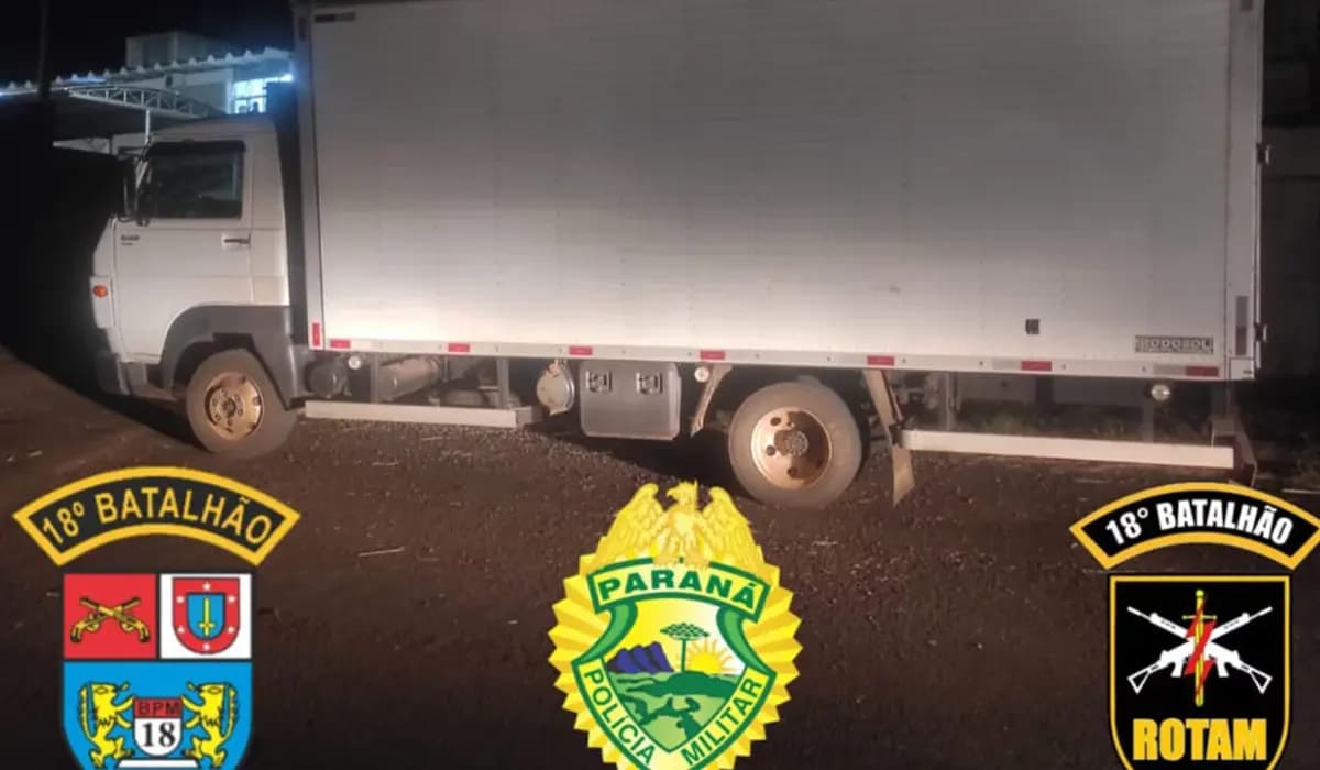 Operação Policial em Leópolis: Mais um Caminhão com Cargas de Pneus Roubadas de Cambé são Recuperadas pela PM