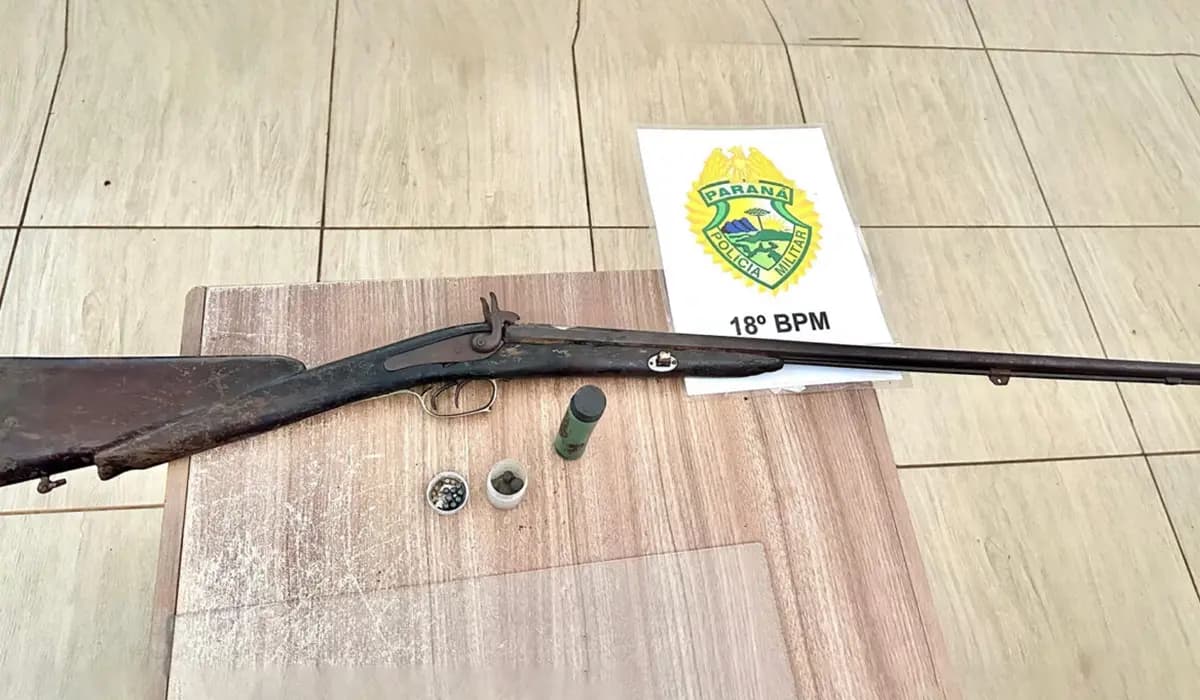 Polícia Militar Age com Rapidez para Apreender Arma em Área Rural em Assaí
