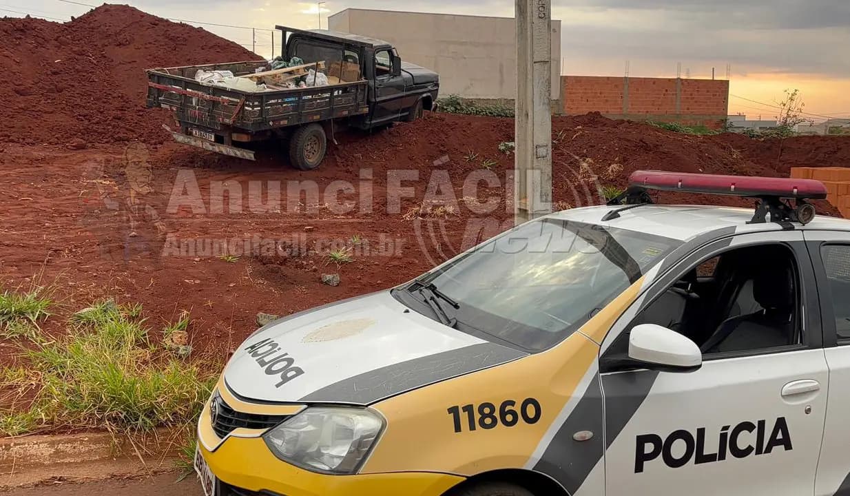 Suspeito de furto é baleado após confronto com a PM em Cornélio Procópio