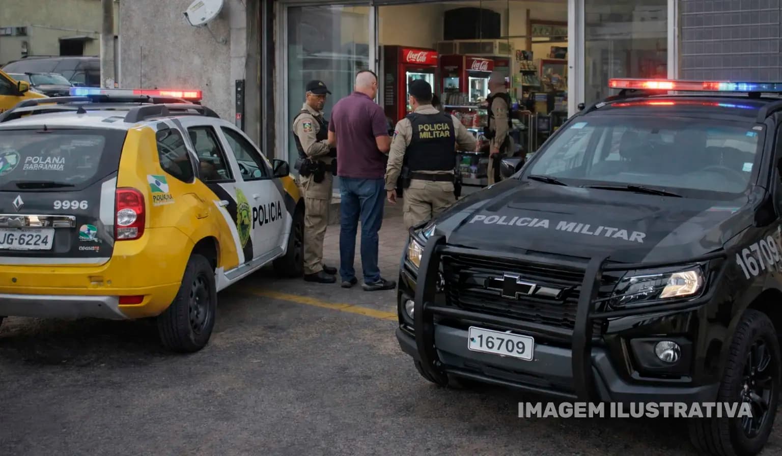 Polícia militar atende ocorrência de furto em comércio de Cornélio Procópio