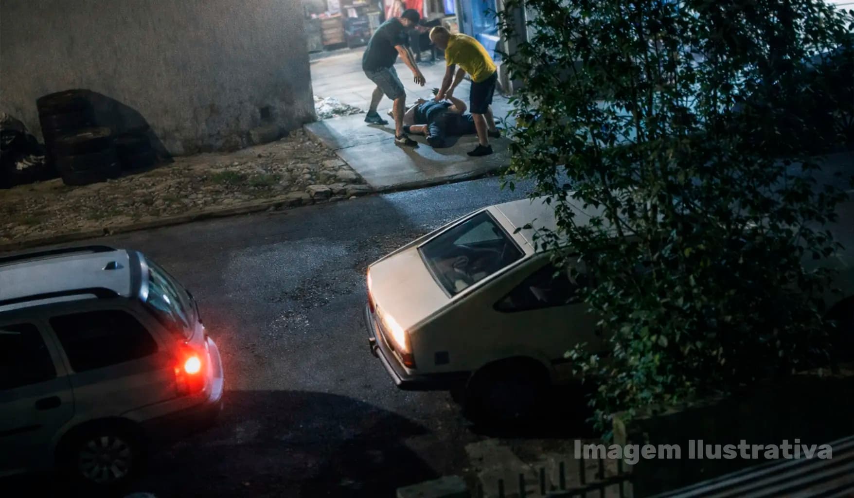 Homem é agredido com pedras em distribuidora e fica ferido em Cornélio Procópio