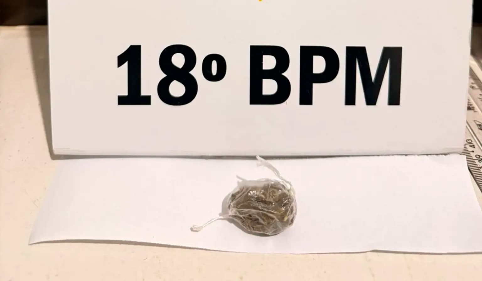 Homem é abordado com porção de maconha durante patrulhamento em Assaí