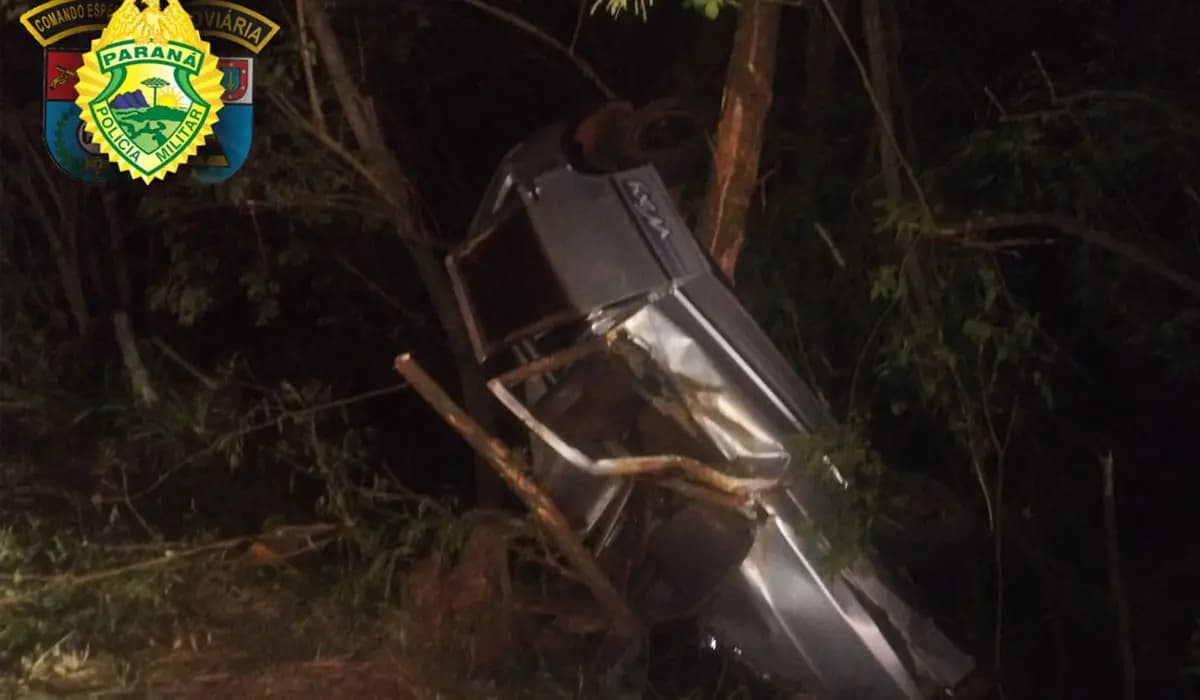 Homem Morre Após Colisão com Árvore em São Sebastião da Amoreira