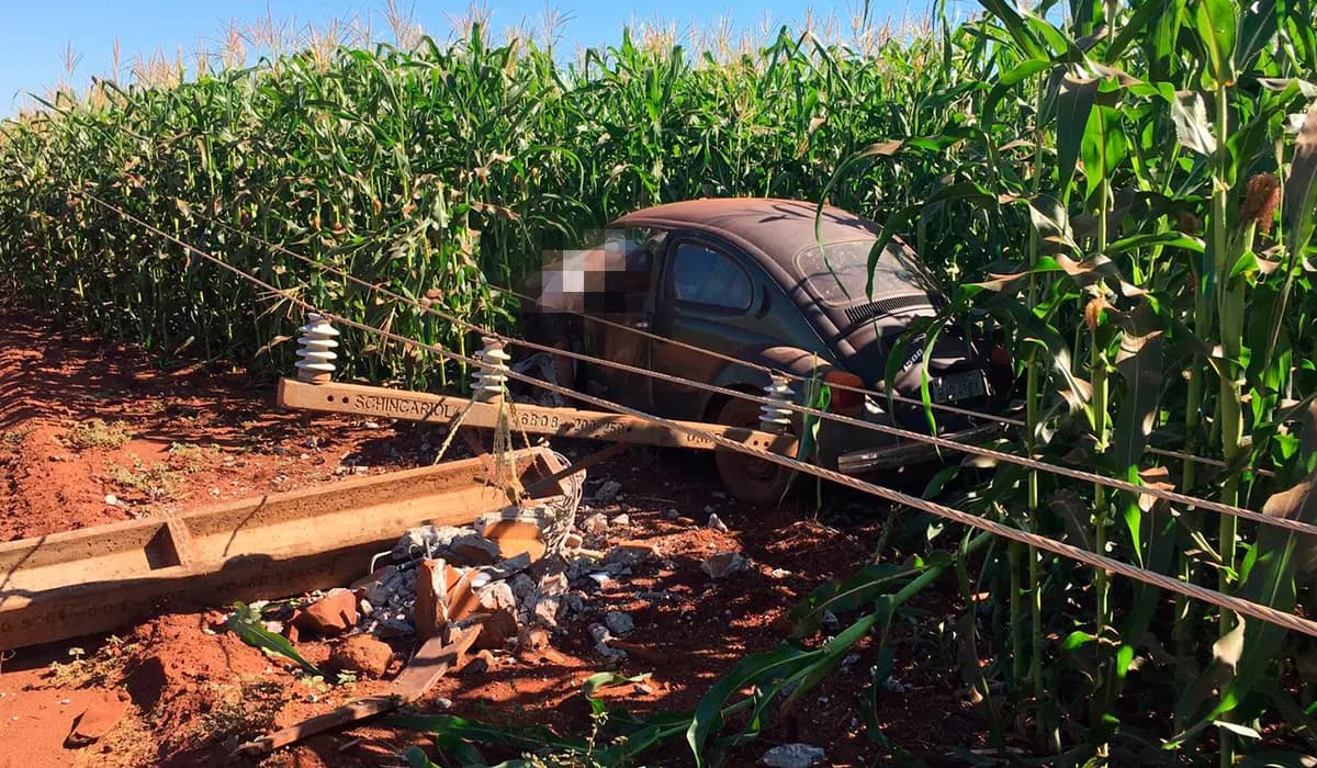 Tragédia em Sertaneja: Jovem de 27 anos perde a vida em colisão fatal com poste