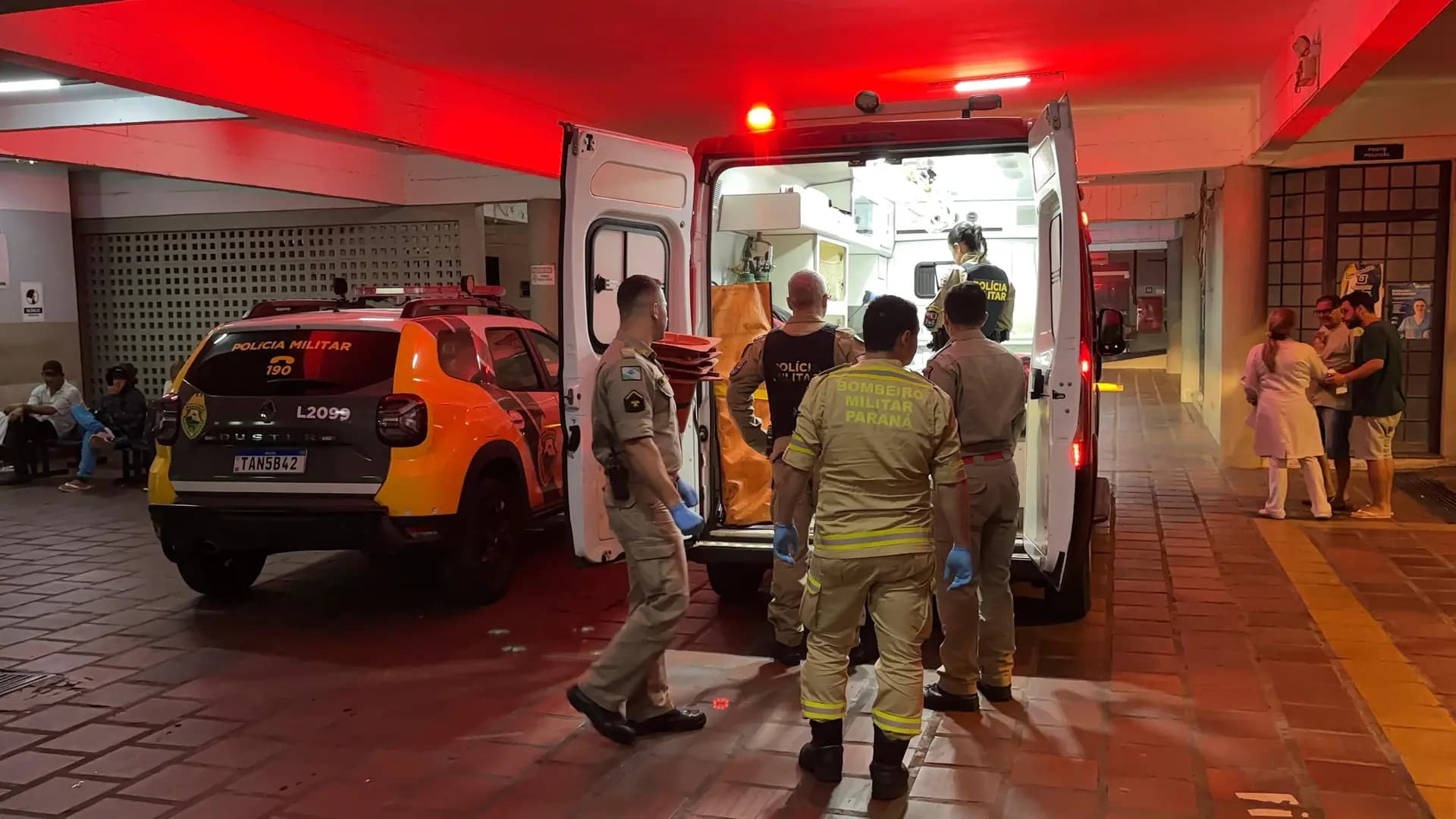 Homem agride mãe, ameaça irmã e acaba preso após surto em Andirá