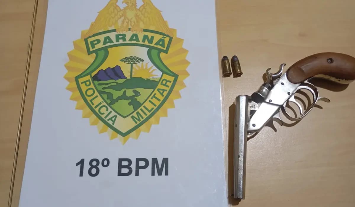 OPERAÇÃO POLICIAL FLAGRA DONO DE BAR COM ARMA DE FOGO EM SÃO SEBASTIÃO DA AMOREIRA