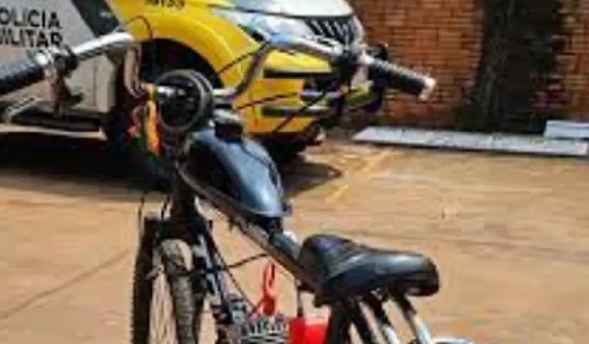 Menor de 15 Anos é Apreendido Conduzindo Bicicleta Motorizada em Uraí