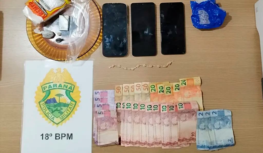 Adolescente de 17 anos denuncia agressões e PM apreende drogas e dinheiro em Sertaneja