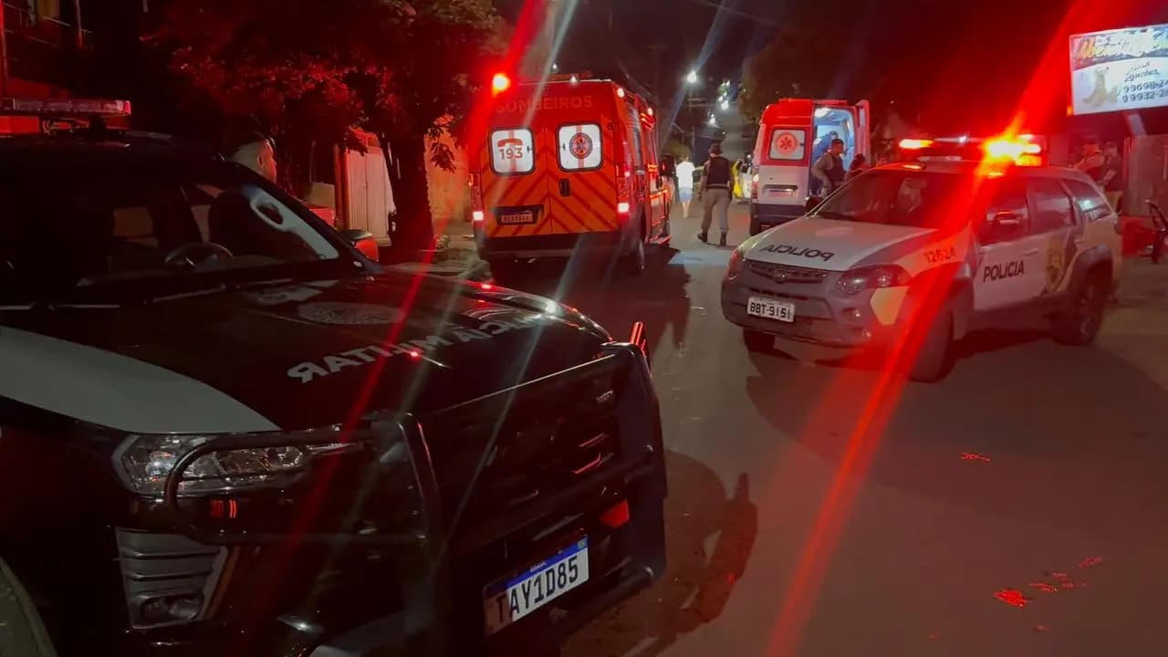 Motorista invade calçada e provoca atropelamento com múltiplas vítimas em Cornélio Procópio