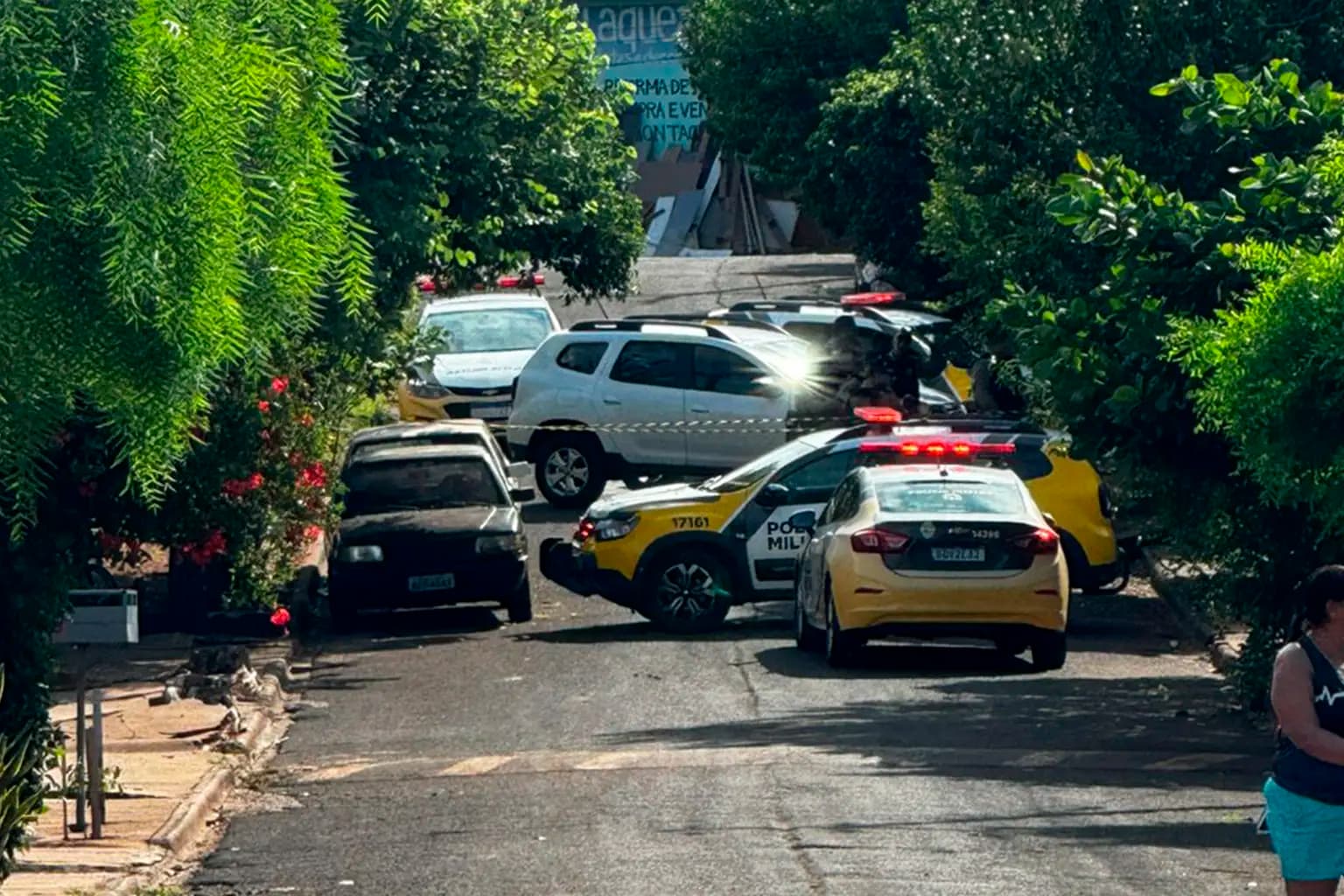 Intervenção policial termina com óbito durante apoio a ação de saúde em Bandeirantes