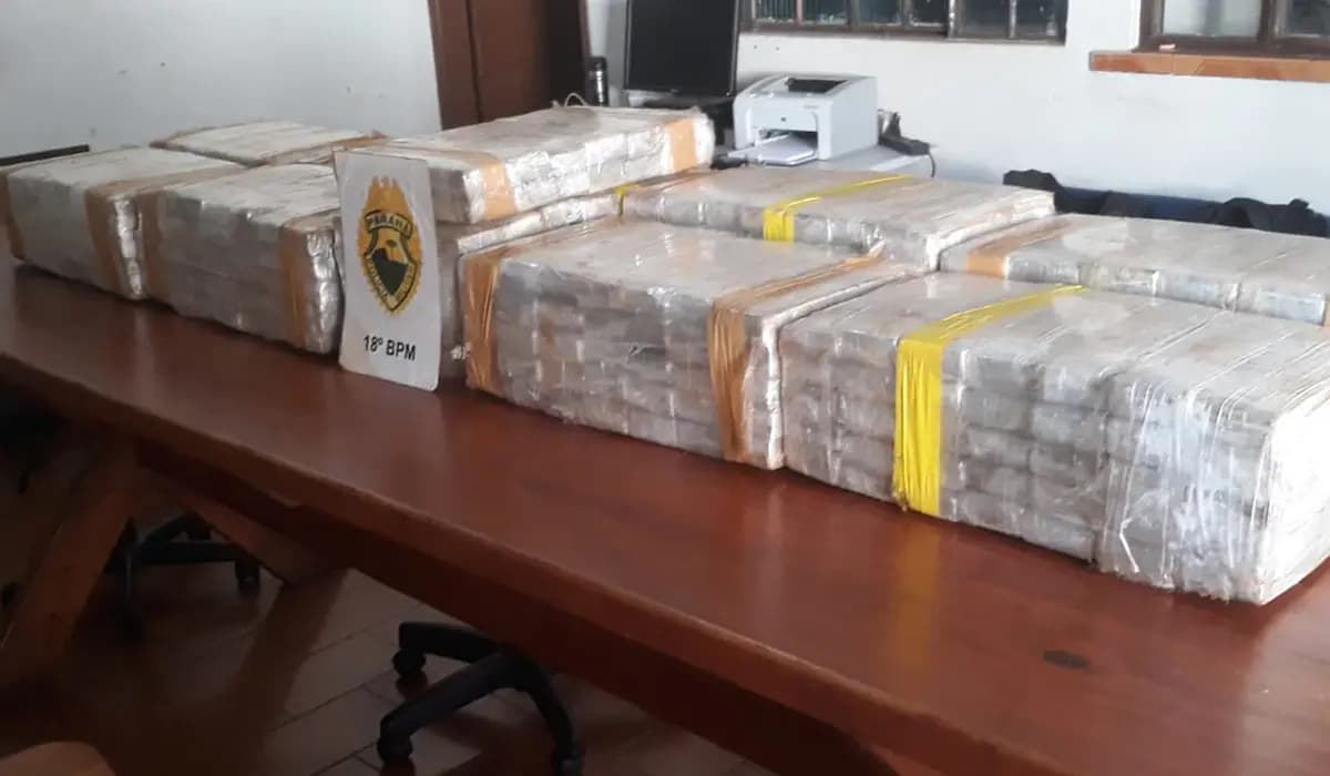 Homem é Preso Transportando Mais de 230 Kg de Maconha na PR-855 em Bandeirantes