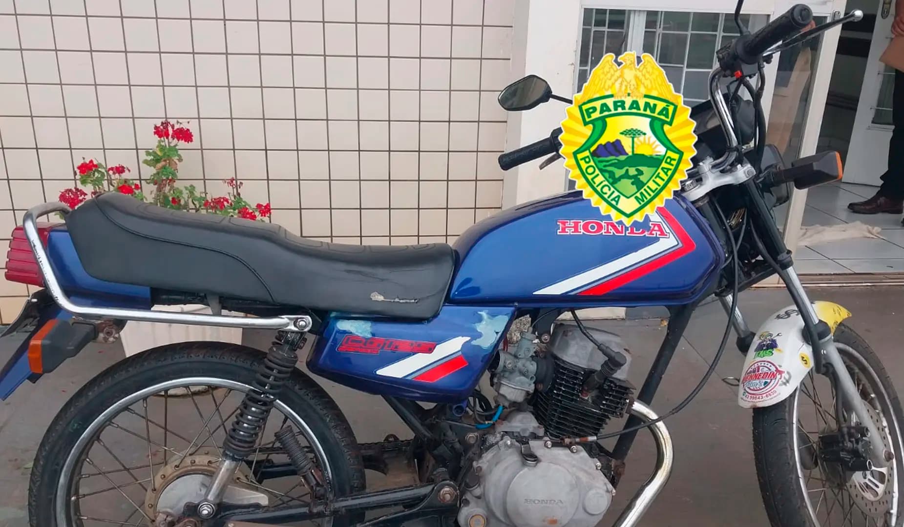 ROTAM prende motociclista por adulteração de sinal identificador em Cornélio Procópio