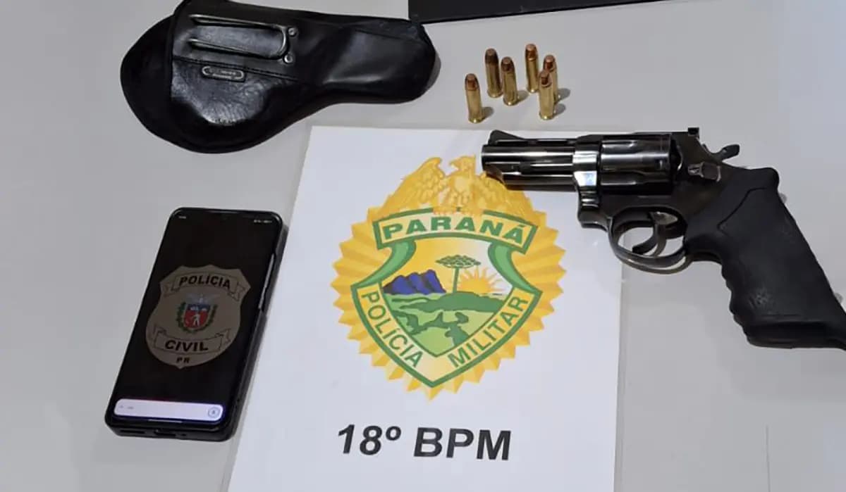Homem é preso com arma ilegal durante operação em Santa Cecília do Pavão