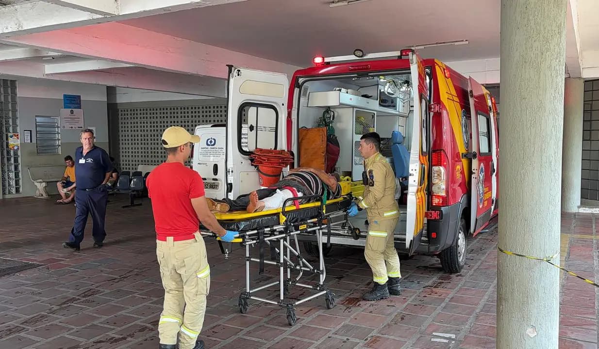 Idoso de 70 anos é Atropelado na Avenida Getúlio Vargas