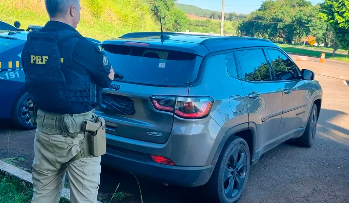 Empresário Procopense é Preso Pela PRF com Carro Clonado e com Mercadorias Contrabandeadas na BR 369 em Ibiporã